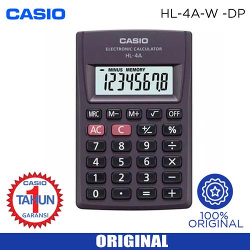 Foto Produk KALKULATOR CASIO HL 4A dari JED PLAZA