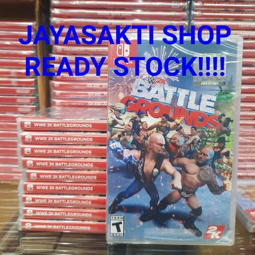 Jual nintendo switch wwe w2k battlegrounds w2k battleground