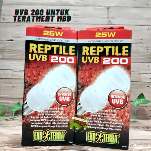 Foto Produk LAMPU UVB 200 25 WATT EXOTERRA UVB UNTUK TREATMENT MBD dari House of Exo Pet