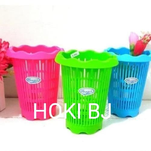 Foto Produk Tempat Sendok Garpu Hawaii 5534 Wadah Penyimpanan / Basket dari hoki BJ