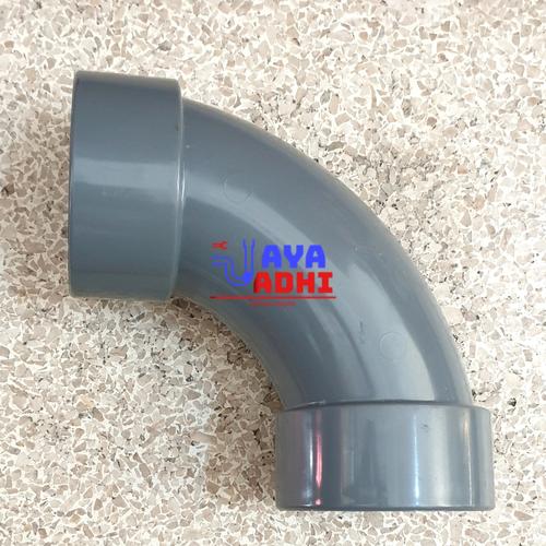 Jual PVC Long Elbow Radius 3 inch Rucika Rucika/Power Kota Surabaya