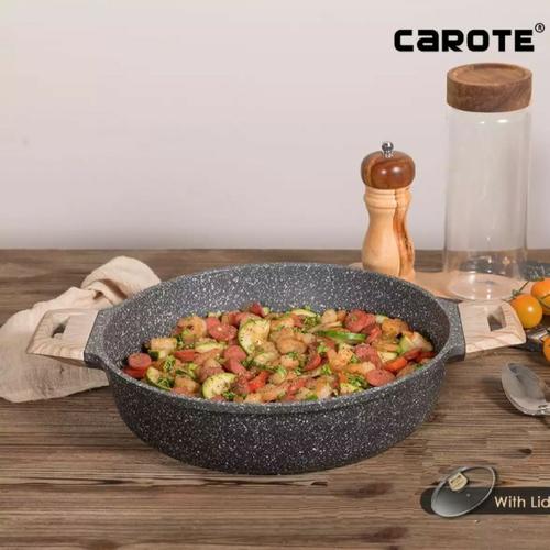 Foto Produk Carote Shallow Pot Pan With Lid 28 Cm dari MCI-BioGlass