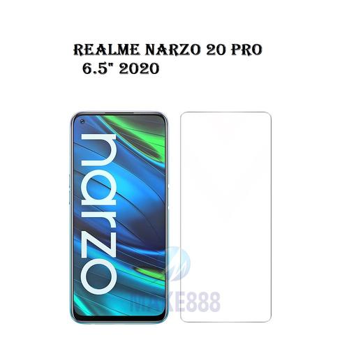 Foto Produk Tempered Glass REALME NARZO 20 PRO 6.5" 2020 Screen Guard Antigores dari MAKE888
