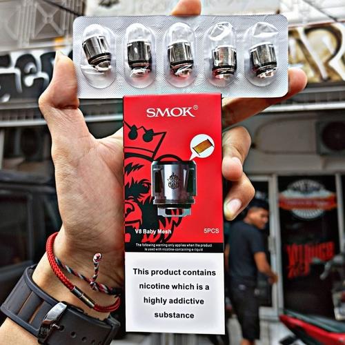 Gambar Smok V8 Baby Mesh Coil dari onlinecell undefined Tokopedia