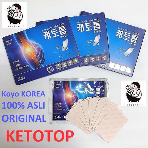 Foto Produk PROMO!!! KETOTOP Koyo KOREA 100% ORIGINAL - 1 box isi 34pcs koyo dari Indostuff