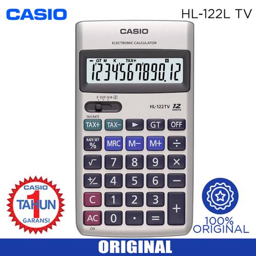 Foto Produk KALKULATOR CASIO HL 122 L/TV dari JED PLAZA