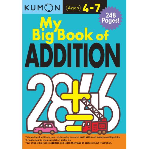 Foto Produk Buku Anak - Kumon - My Big Book of Addition dari Kumon Publishing INA