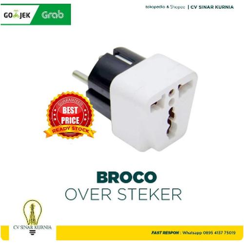 Foto Produk BROCO OVER STEKER UNIVERSAL PUTIH 13910 Oversteker Wanpro 1391055 dari SINAR KURNIA KARAWANG