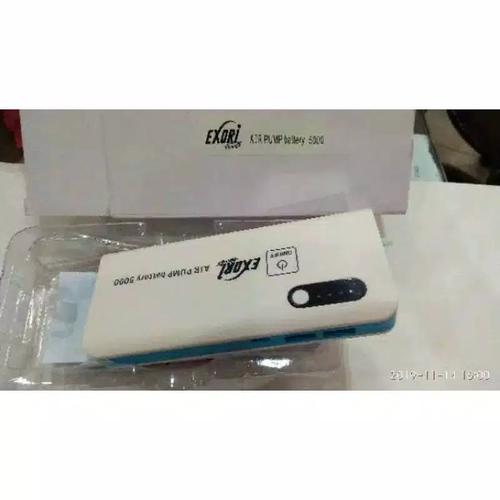 Foto Produk Air Pump Power Bank Exori 1000 & 5000 - Putih, 5000 dari DanimsPancing-1
