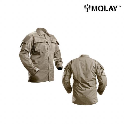 Foto Produk Kemeja Pria Molay™ Vegetata Uniform Blouse - Coyote Tan, S dari Molay