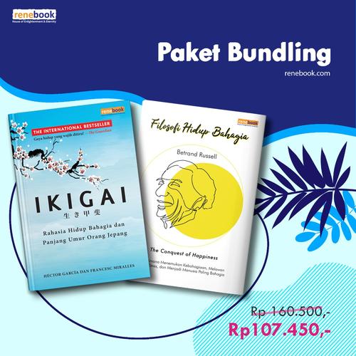 Foto Produk Paket Ikigai+Filisofi Hidup Bahagia dari Renebook Turos