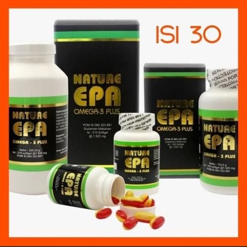 Jual Nature EPA Omega-3 Plus Lecithin \u0026 Vitamin E - Made in USA - Kota  Malang - BL7-store | Tokopedia