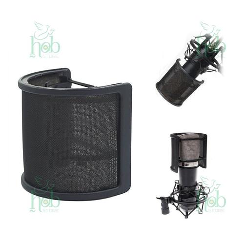 Foto Produk Pop Filter Curved Mesh Double Layer Windscreen for Microphone Model U dari HOB Store