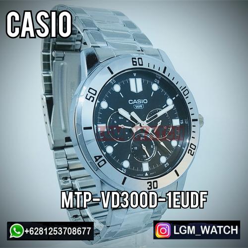 Jual CASIO MTP-VD300D-1EUDF - Kab. Berau - LGM WATCH | Tokopedia