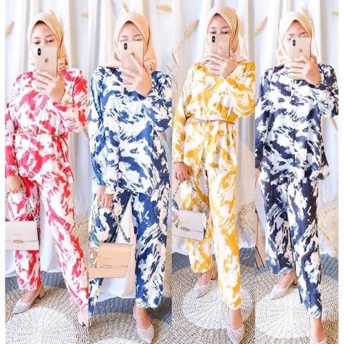 Foto Produk One Set Katun Rayon/Setelan Katun Rayon/Setelan Wanita dari Baim01_shop