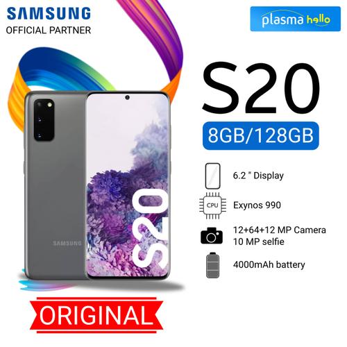 Foto Produk Samsung Galaxy S20 8/128GB GARANSI RESMI - Cosmic Grey dari Plasma Hello