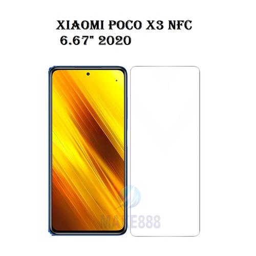 Foto Produk Tempered Glass XIAOMI POCO X3 NFC 6.67" 2020 Screen Guard Antigores dari MAKE888