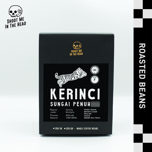 Foto Produk Kopi Arabika KERINCI SUNGAI PENUH NATURAL 250g (Biji/Bubuk) - Bubuk Filter dari Shoot Me In The Head