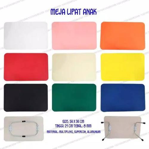 Foto Produk meja lipat polos warna dari meja lipat karakter