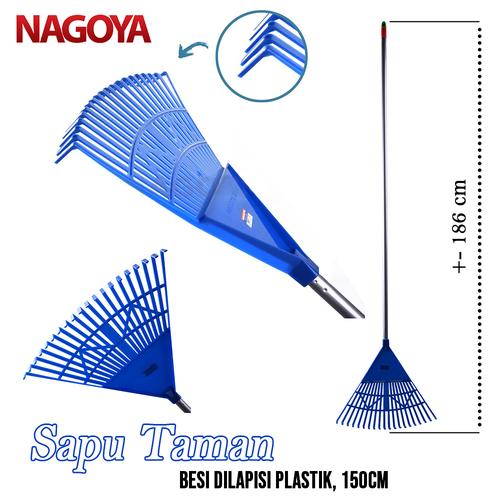 Foto Produk Sapu Taman Daun Besar Garden Broom Garu Sapu Sampah Daun 801 Nagoya dari Tchome Official Store