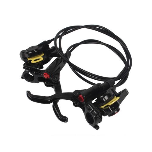 Foto Produk Breakset Rem hidrolik Zoom sepeda original sudah sama adaptor baut - Hitam dari speedyman