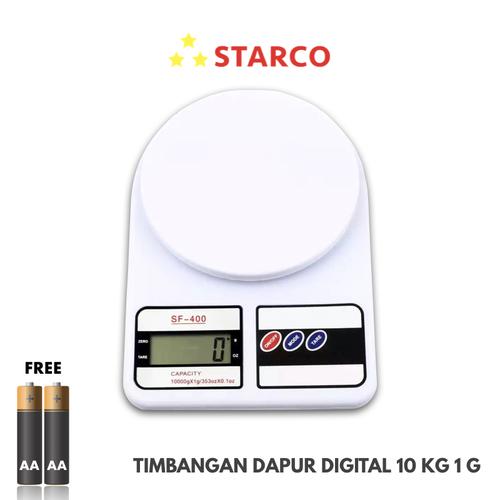 Foto Produk Starco Timbangan Digital Presisi / Timbangan Dapur 10 Kg dari Starco Official Store