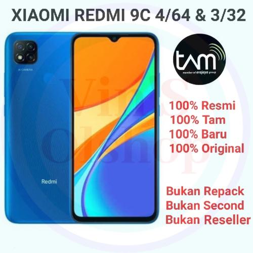 Foto Produk Xiaomi Redmi 9c 4/64 & 3/32 Resmi Tam - Abu-abu, 3GB - 32GB dari vin's olshop