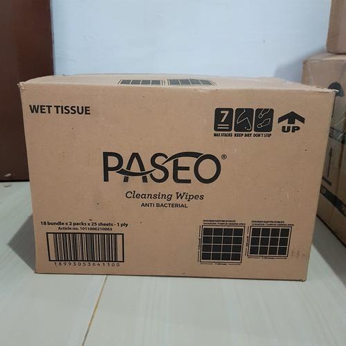 Foto Produk Paseo Anti Bacterial 25 sheets (Buy1 get 1)-1 DUS-grab gojek dari Packing Packing