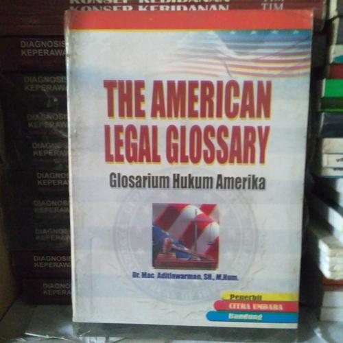 Foto Produk the american legal glossary dari Tb. ferdira