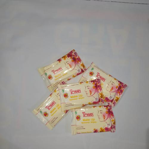 Foto Produk Make Up Remover Wipes/Tisu Basah Pembersih Muka Tessa 10sheets dari trijaya_ac