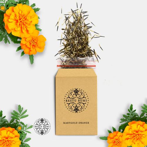 Foto Produk Benih Biji Bunga Merigold Orange dari RESTU BUMI PERTIWI