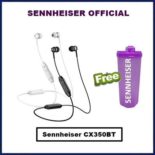 Foto Produk Sennheiser CX 350BT Wireless Earphone CX350BT CX350 BT CX 350 BT - Hitam dari Official Brands