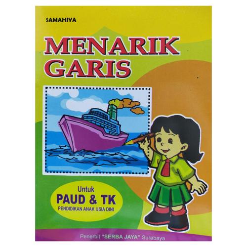 Foto Produk Buku Anak Menarik Garis Untuk TK/PAUD dari Toko Buku dan Stationery