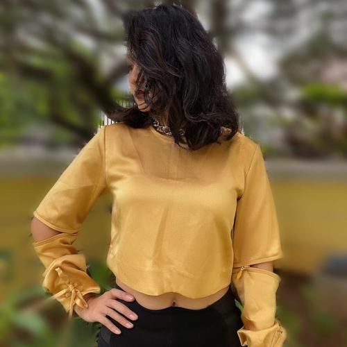 Jual Dress Atasan Wanita Crop Top 