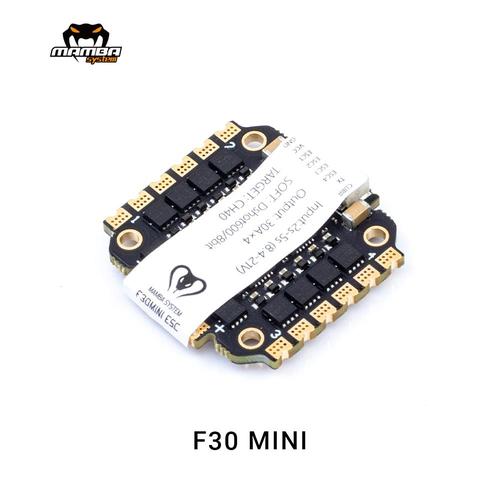 Foto Produk DIATONE Mamba F30 HV Mini 30A 2-5S BLHeli_S DSHOT600 4-in-1 ESC dari DooFPV