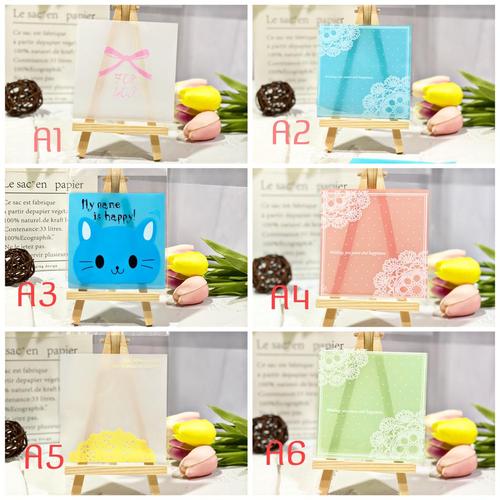 Foto Produk Plastik packing cookies kemasan unik lucu 10x10cm bungkus kue dari nanabakehouse
