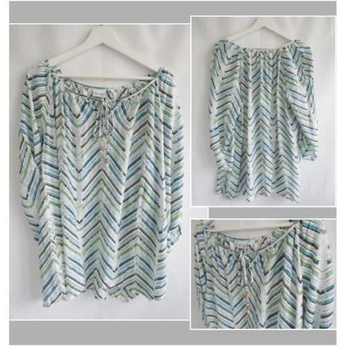 Foto Produk Blouse big size motif zig zag original branded dari Lizz_shop