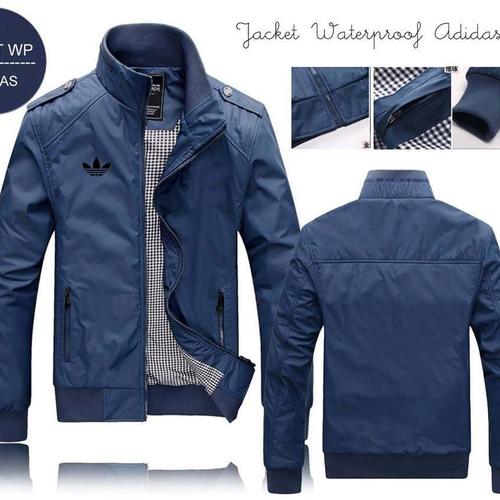 Foto Produk Jaket Mayer Adidas Pria waterproof anthem distro casual motor premium dari Tas Olahraga