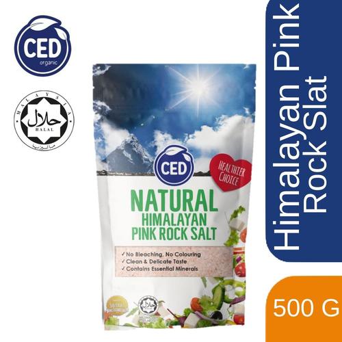 Foto Produk 500 gr CED Natural Himalayan Pink Rock Salt Garam Himalaya dari Chayo_Store