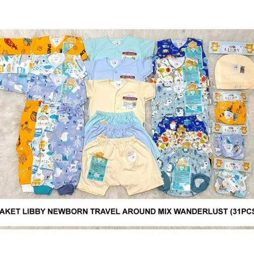Gambar Paket Newborn Libby Original - 31pc - Boy dari Aurel Babyshop Kota Tangerang Selatan Tokopedia