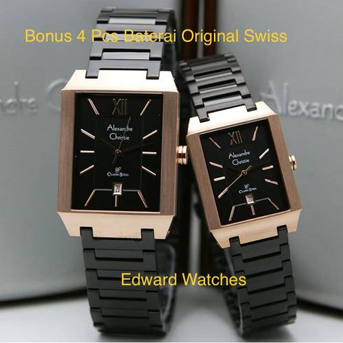 Jual Jam Tangan Alexandre Christie Couple Original Sgc Fossil Guess Bonia Jakarta Pusat Edward Watches 