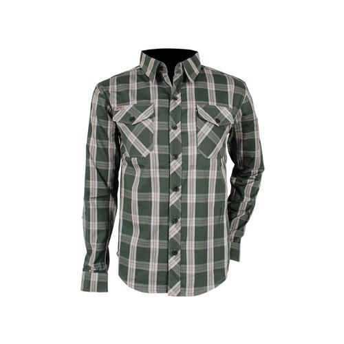 Foto Produk Kemeja Lengan Panjang Gamma C Arei Outdoorgear - Hijau, M dari OFFICIAL AREIOUTDOORGEAR