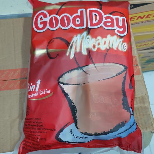 Foto Produk Kopi Good Day Mocacinno 1 Pak isi 50 Sachet @20 Gram - Good Day Merah dari Toko Sembako AYOK