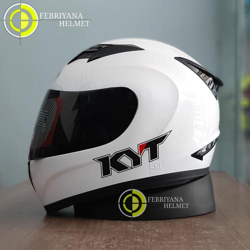 Jual Helm Full Face Kyt R10 Solid White 