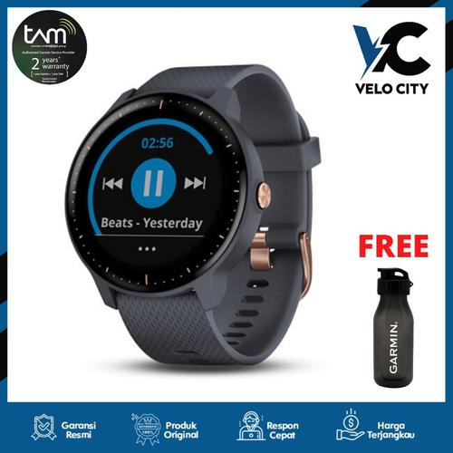 Jual Garmin Watch Vivo Active 3 Music Blue Garansi resmi TAM 2 Tahun Disko  - Kota Bogor - jack store1097 | Tokopedia