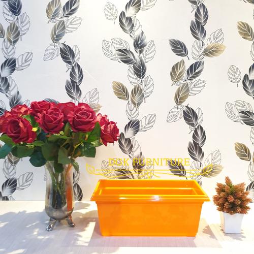 Jual Pot Bunga Persegi Panjang Corak Bunga 3 Warna Hitam Kota Medan Dgk Furniture Tokopedia