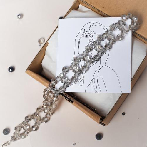Jual Grey Natasha Necklace - Jakarta 