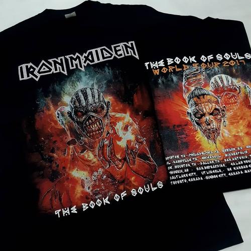 Jual T-Shirt Iron Maiden The Book of 