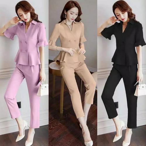 Jual Bella blazer pant set - Jakarta 