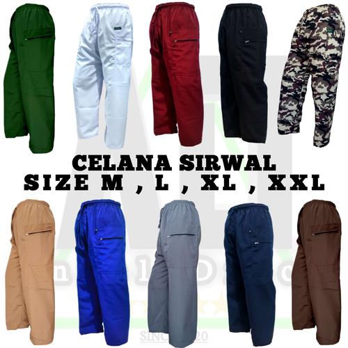 Foto Produk Celana Sirwal Dewasa Murah Terlaris M,L,XL,XXL / Celana Pangsi Dewasa - Abu-abu, L dari Angel_Draco Store